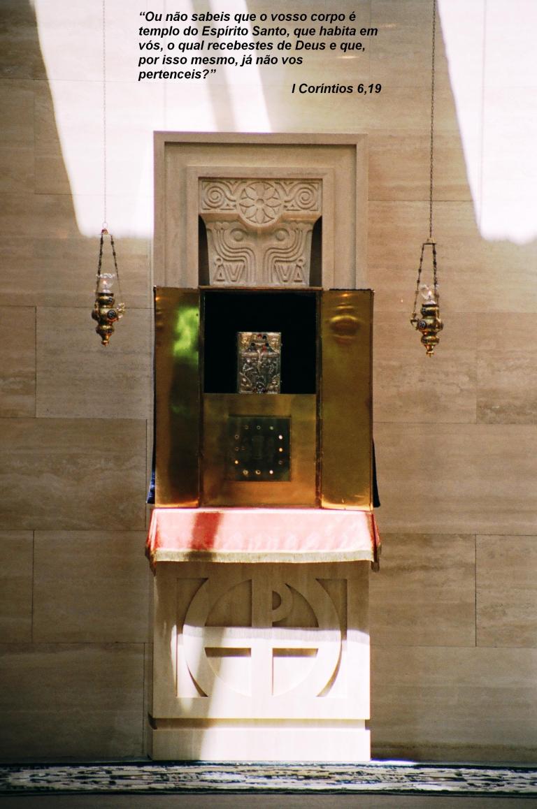 Tabernáculo do Seminário Redemptoris Mater